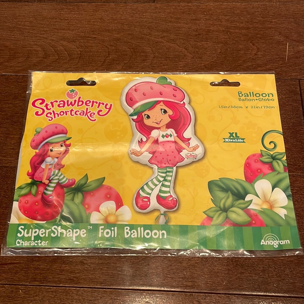 Strawberry Shortcake Foil Balloon